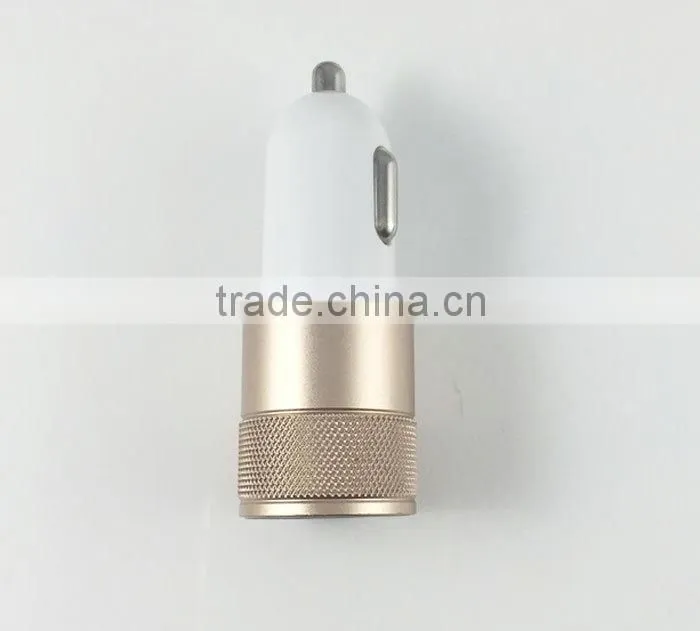 Promotional gift universal dual usb colorful car charger