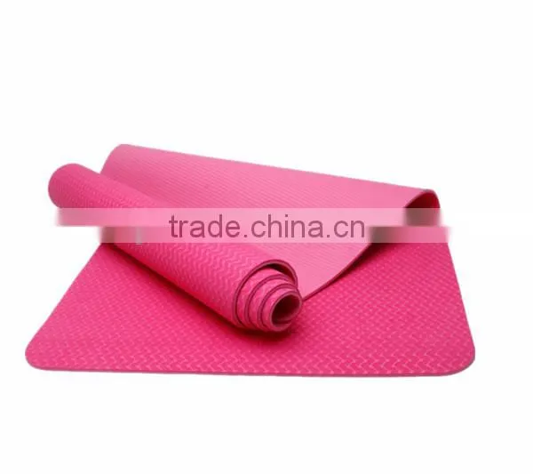 tpe yoga mat , eco friendly yoga mat , custom print eco yoga mat