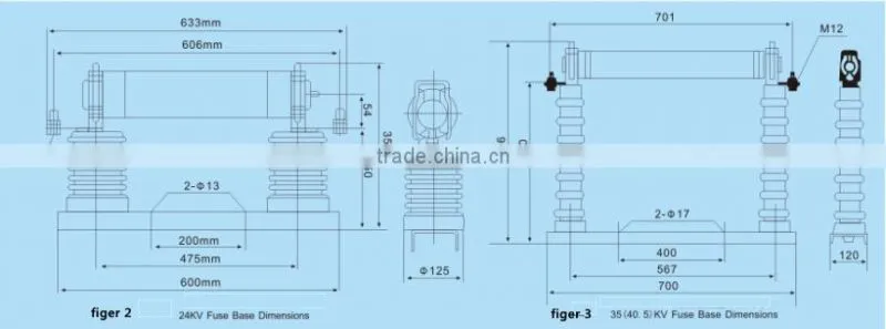 High voltage HRC Fuse SIBA Fuse