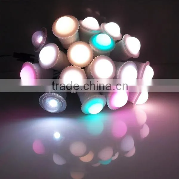 16mm WS2811 led pixel light,1pcs 5050 SMD with 1pcs WS2811 IC bult-in;16mm diameter;1pcs/string,DC5V,Waterproof IP65