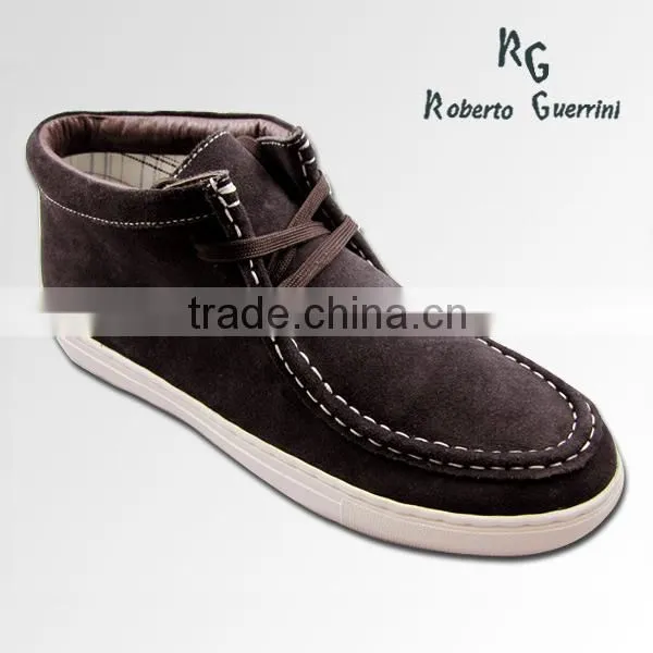 Fashion Lace Up Cow Suede Snow Boot