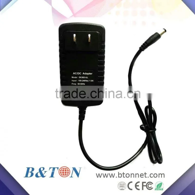Good quality universal 12v 3a power adapter for CCTV System