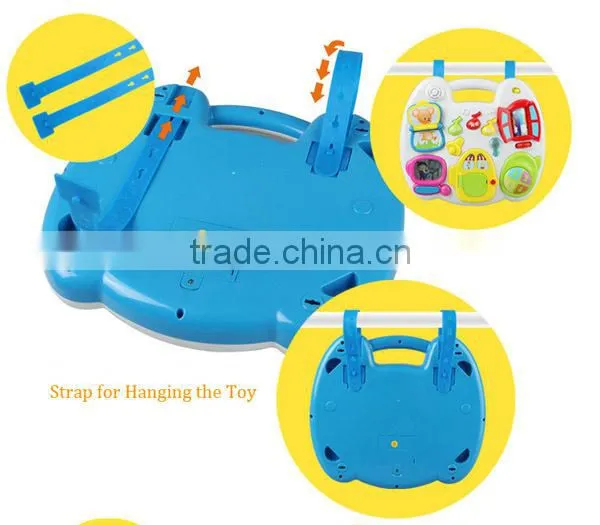 Nice Gifts ABS Plastic Musical Toy Baby Laptop Computer