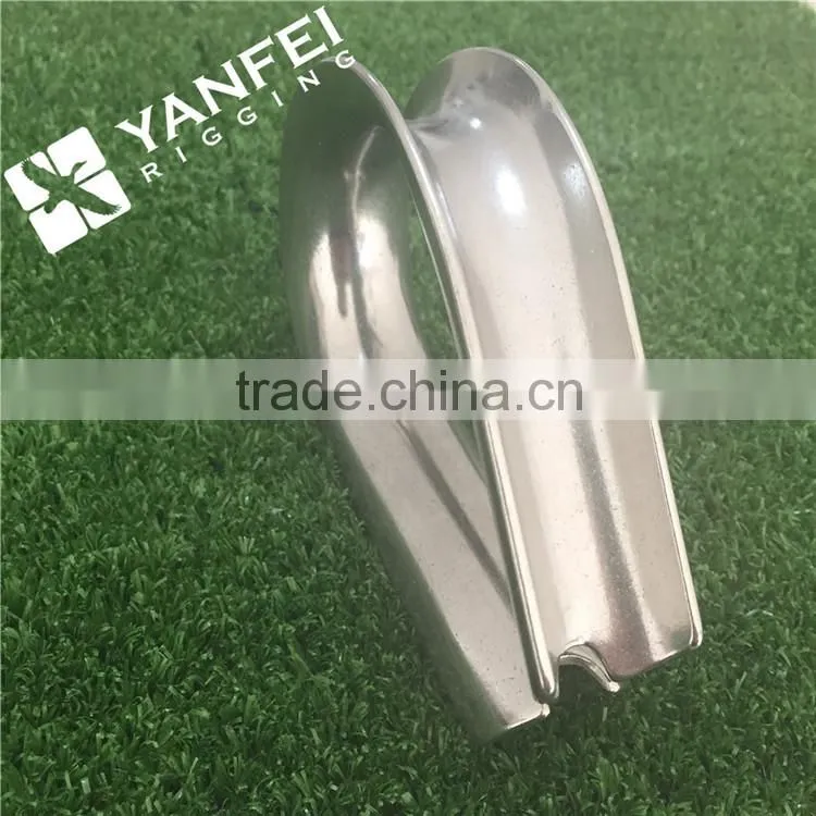 Stainless steel wire rope thimble