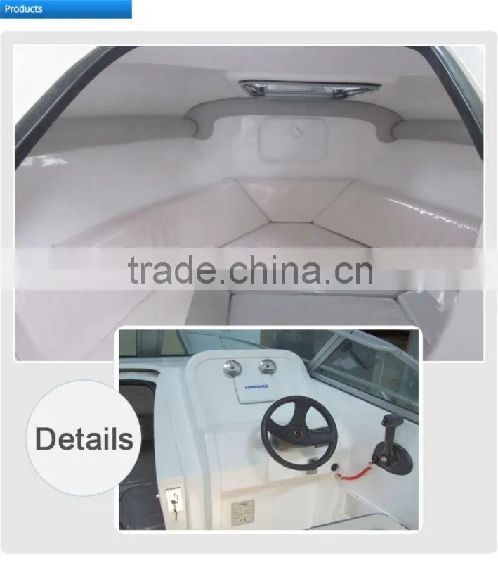 6 meter CE approved Sports boat with outboard engine (600 Sports Cuddy)
