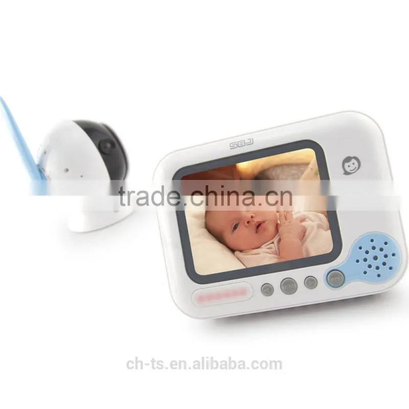 Digital Video Baby Monitor Infrared Night Vision 3.2 LCD Screen,Music