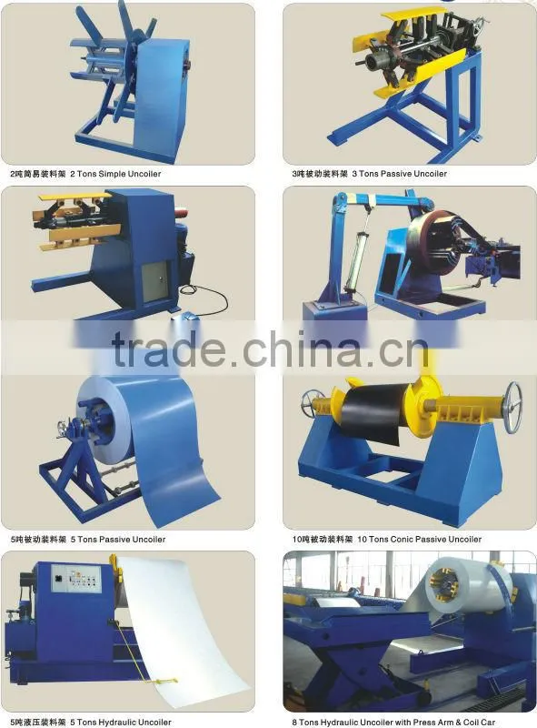 HOT!!! uncoiler and straightener