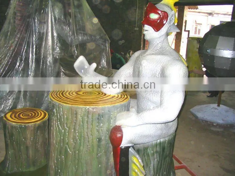 2014 New products simulation human model for theme park