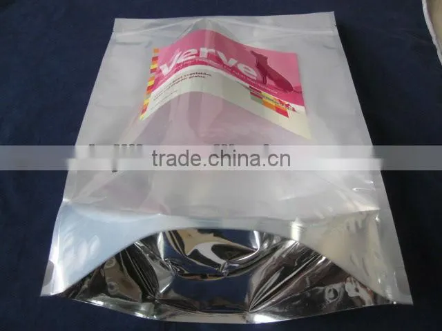 Aluminum Foil Bag with stand up zipper