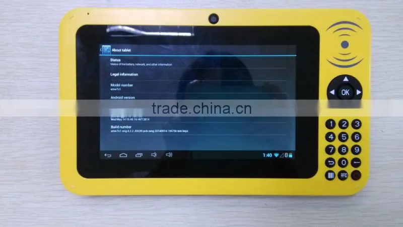 7 Inch NFC 3G tablet PC with RK3168 Quad-core