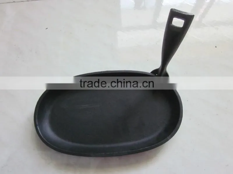 cast iron steak fried pan