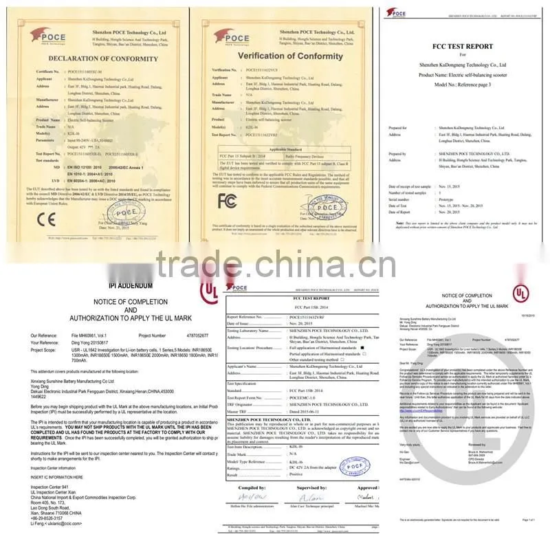 High Quality OT China Factory Price Wholesale OEM 6.5 inch balance scooter