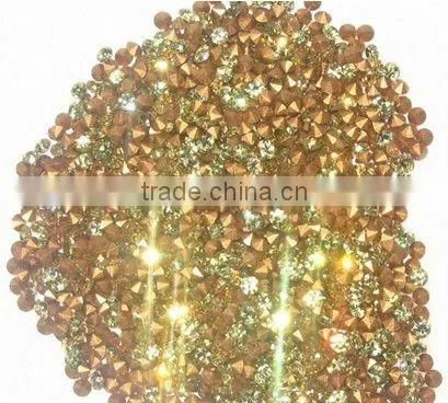 strass point back rhinestone iron on clothes