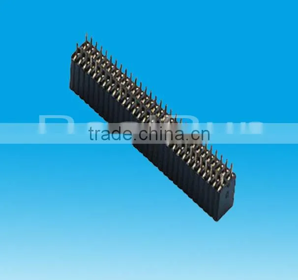China factory customize , 1.27mm Pitch DIP Female Connector