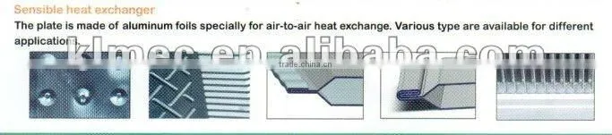 Double side pressing sensible heat exchanger cooling system