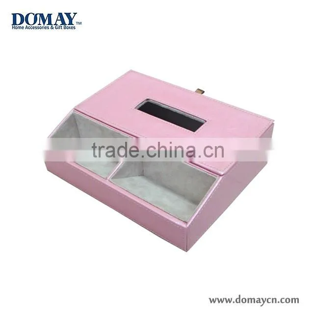 pu desk organizer holder/leather organizer