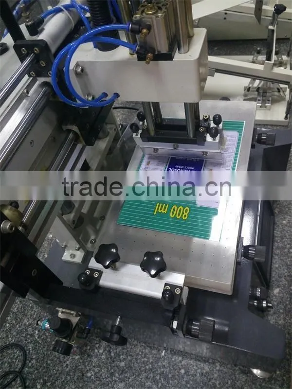 GW-2030MT 1 color 1 station desktop vacuum table screen printing press