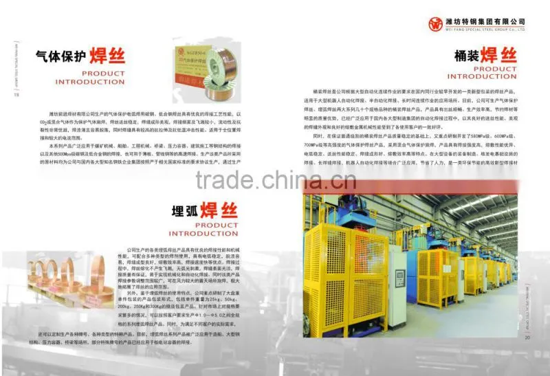 CO2 Gas Shielded Coppered Welding Wire