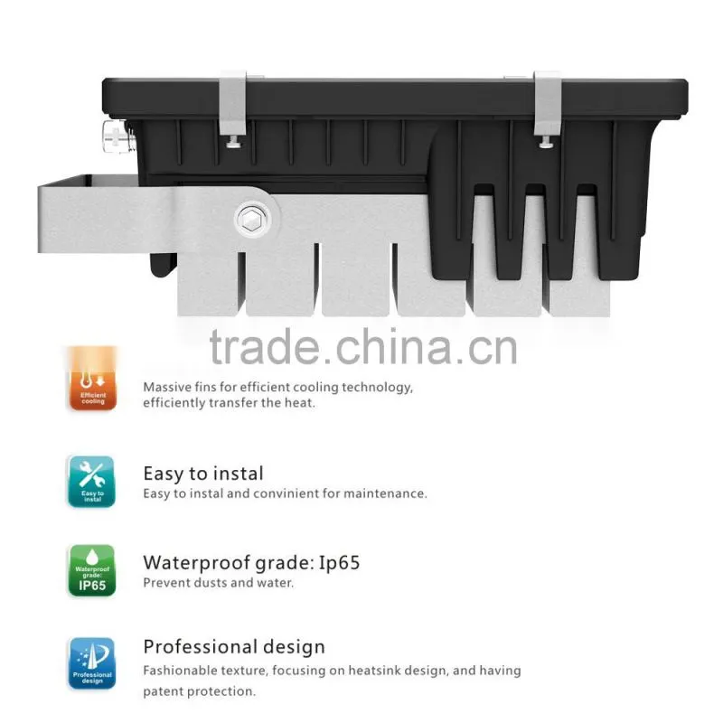 Energy saving 80% high lumen 5000 lumen 50w led flood light
