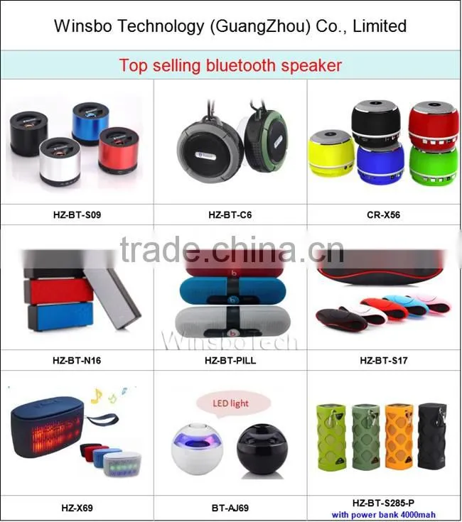 Waterproof bluetooth speaker vibration speaker