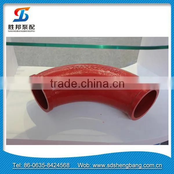NO 2 elbow for putzmeister concrete pump spare parts