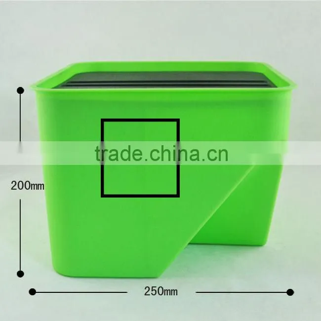 Eco-friendly stacking dustbin type plastic dustbin