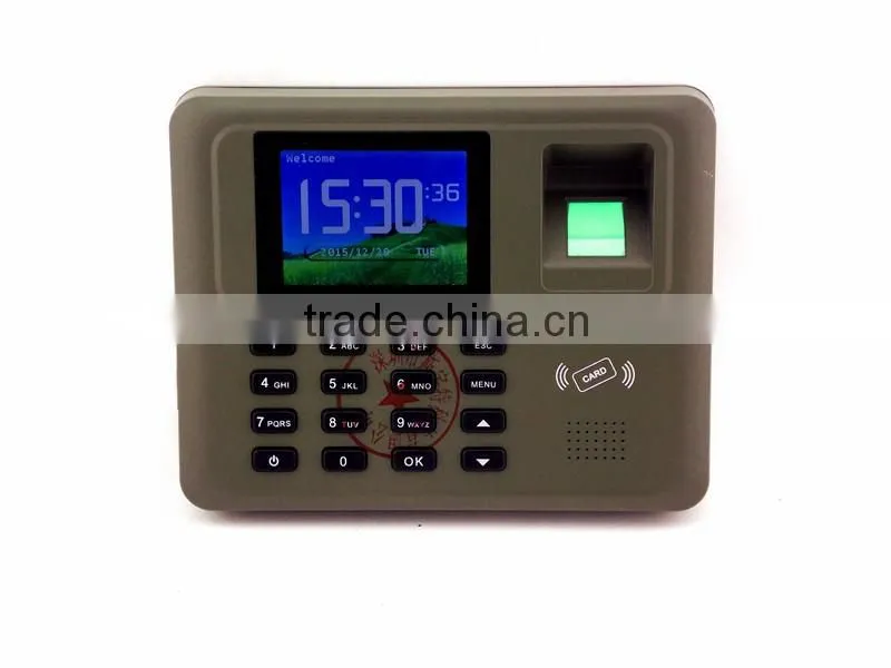 fingerprint time attendance machine price