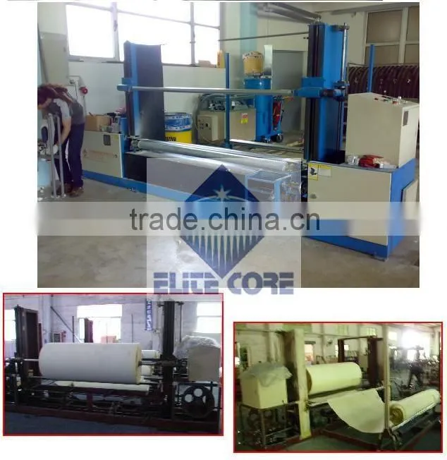 2015 ECMT-123 automatic foam peeling machine/ foam rubber disc machine