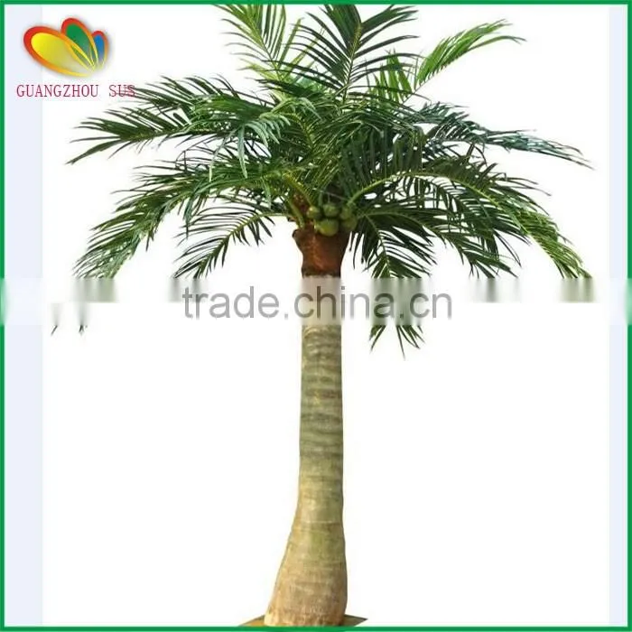 Guangzhou wholesale fake tree customized artificial coconut tree for outdoor decorative