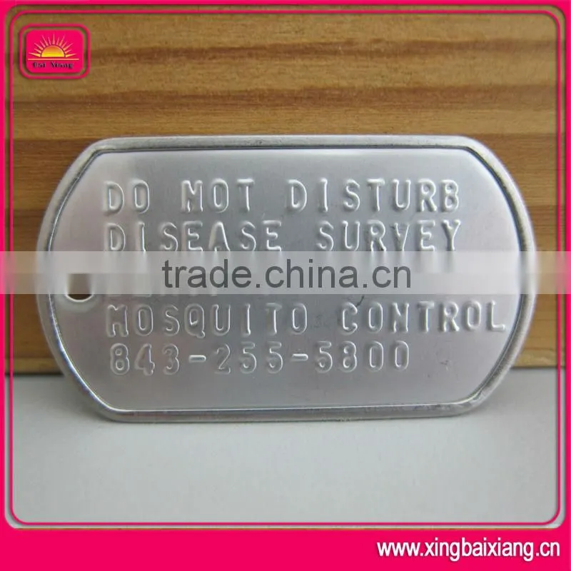 fashional metal dog name tag
