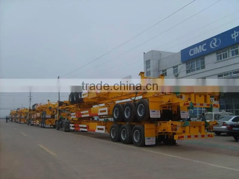 CIMC 2 Axle 40ft Terminal Semi Trailer For Sale