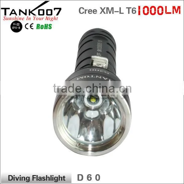 Underwater Dive lights 800Lemen 200m TANK007 D60