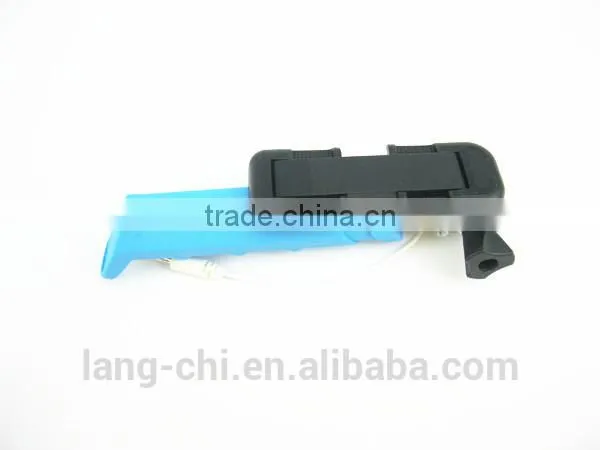 Good quality Selfie stick monopod with E shape clip/Wire