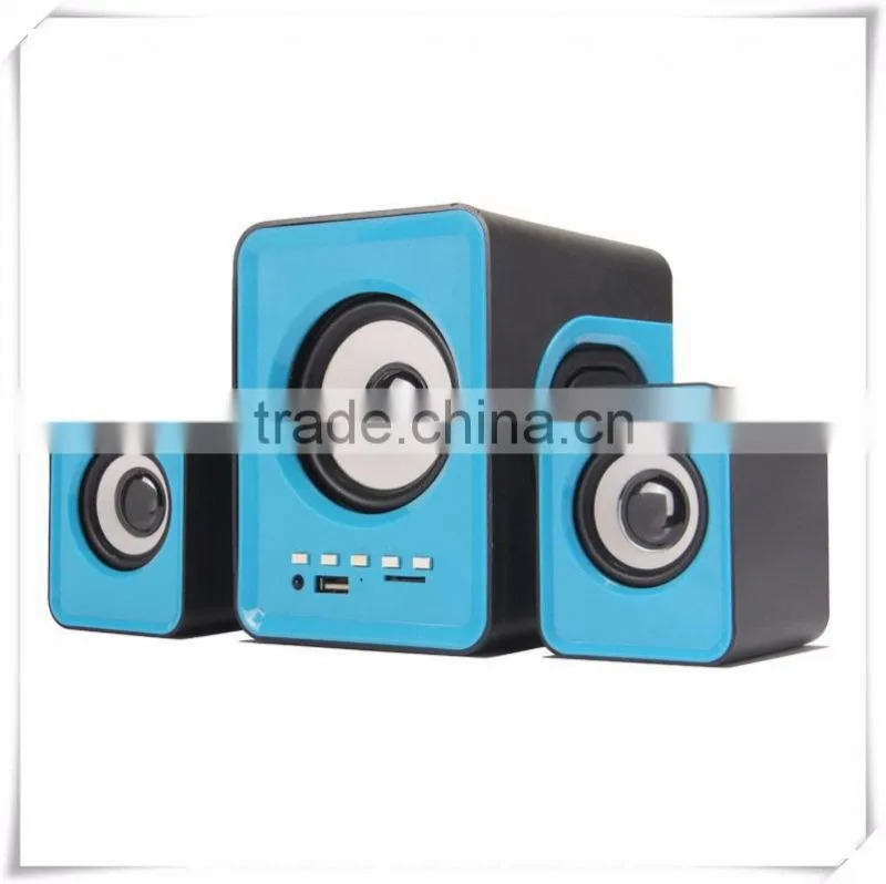 Top selling active type with 2.1 double bass speaker
