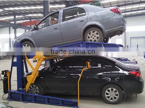 Simple Two-Storey Pitching Parking System