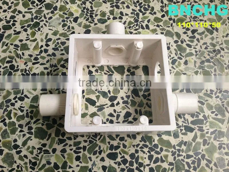 High Quality Home Wall Light Switch Mounting Box 110*110*50