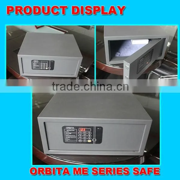 Mini hotel room safe deposit box, portable safe box, fireproof safe deposit box