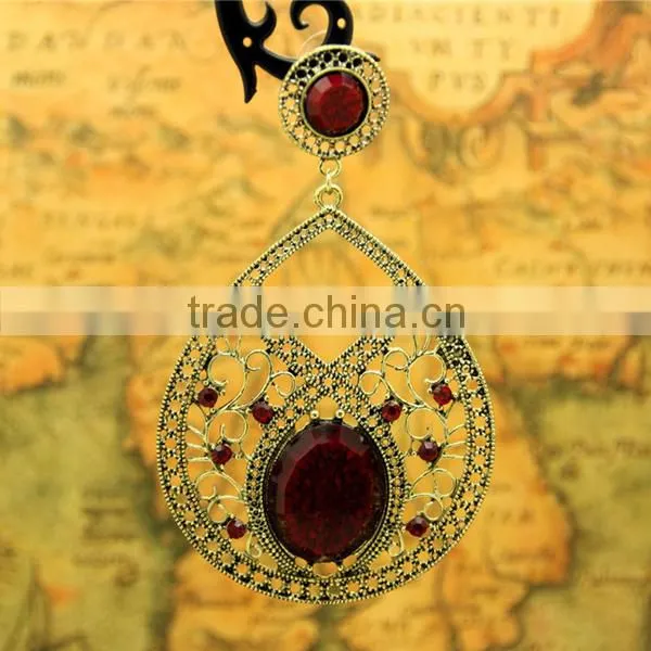 bohemia vintage big size sample order alloy earring