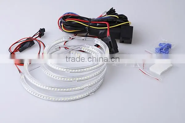 Auto Parts LED Angel Eye SMD 12V 7000K Headlight Kit 127.5mm 159mm