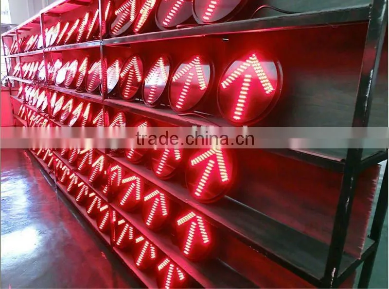 red man led traffic light