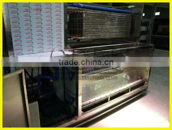Industrial plate ice maker