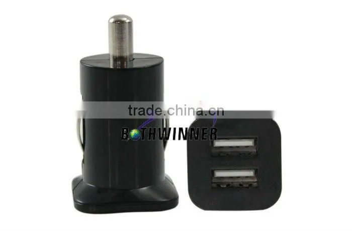 universal dual usb car charger 5V 1A