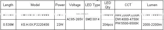 16w gx10q led tube