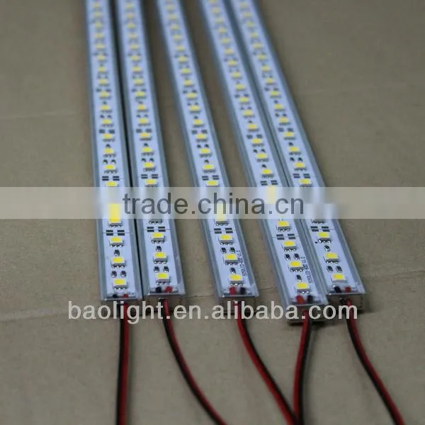 China manufacturer 1m led rigid strip 5050smd 12volt with connector