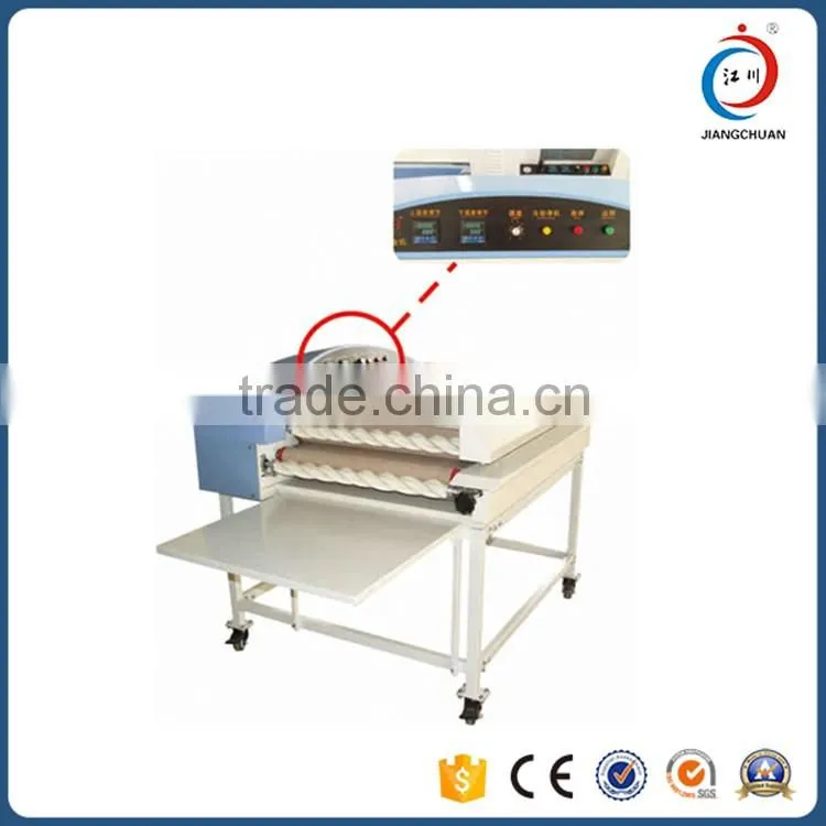 Automatic multi-function correct edge garment fusing fabric press machine