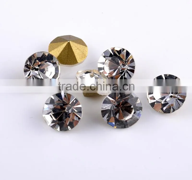 Wholesale new design type lemon rhinestone for clothes