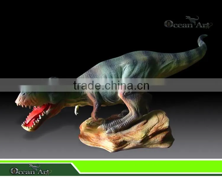 wholesale mini dinosaur wood craft dinosaur statue for sale