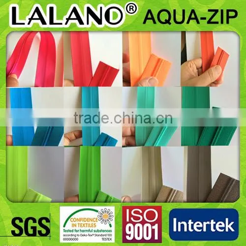 raincoat waterproof zipper roll for sew or heat welding