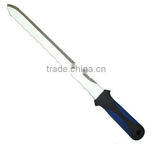 New 2CR13 Stainless Steel PP&TPR Handle Insulation Knife 351546