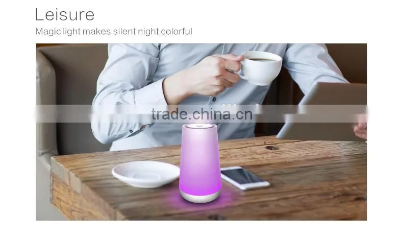 Bluetooth Speaker LED RGB Lamp Smart APP Touch Buttons